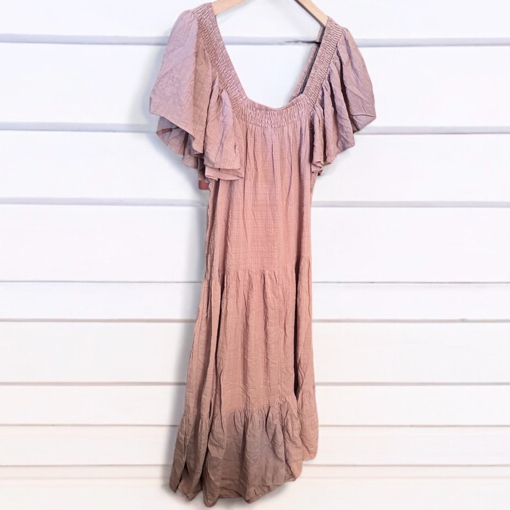 Zara Pink Midi Dress - Picture 5 of 9